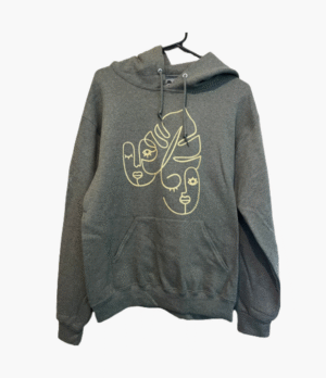 Monstera Face Hoodie